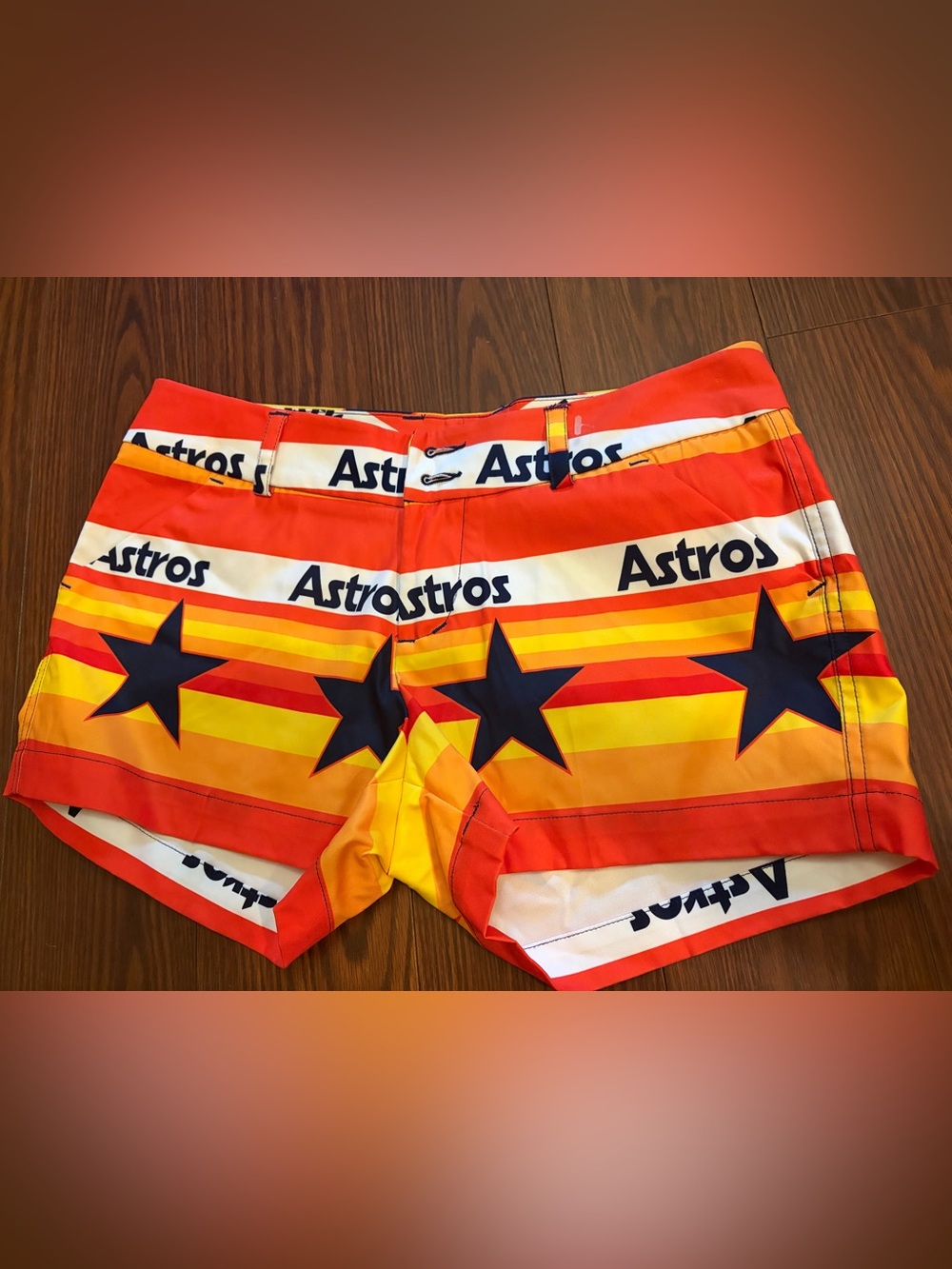 Women’s Houston Astros baseball Cooperstown shorts